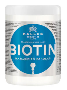 Kallos KJMN Maska Do Włosów Biotin 1000 ml
