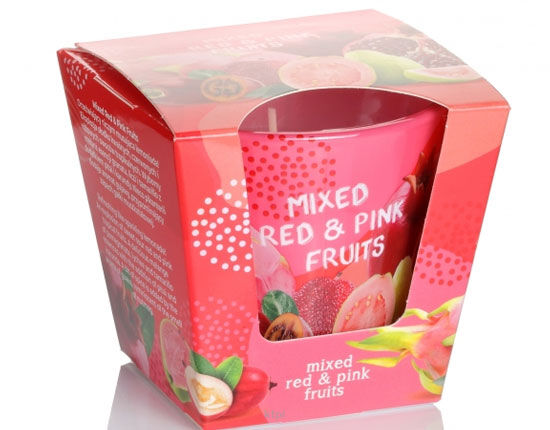 Bartek Candles Tropical Twist Red Świeca Owocowa 115 g