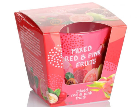 Bartek Świeczka Tropical Twist Red owocowa 115g