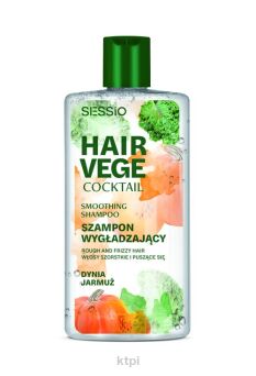 SESSIO Vege Hair szampon do włosów wygładzający dynia i jarmuż 300 ml