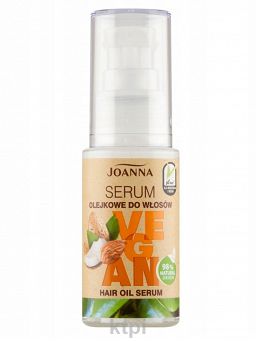 Joanna Vegan Serum olejkowe nawilżające do włosów suchych 25 g