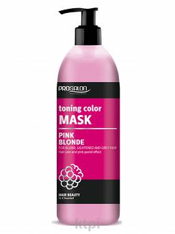 Prosalon Maska Tonująca Kolor Pink Blonde 500 g