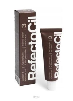 Refectocil Henna w żelu do brwi i rzęs 3 brązowa