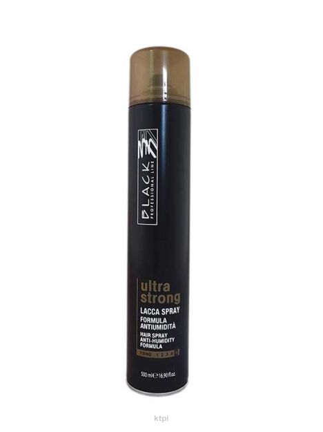 Black Lakier Do Włosów Ultra Strong 500 ml