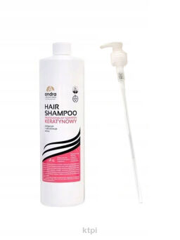 Andra Szampon Keratynowy + pompka 1000 ml