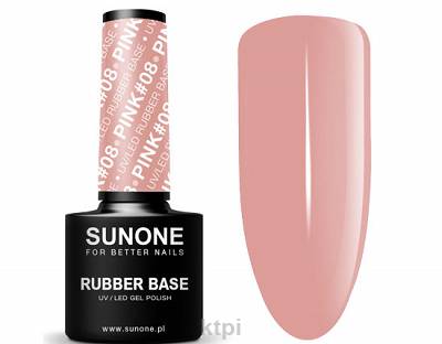 Sunone Baza kauczukowa Rubber Base Pink 08 5 g