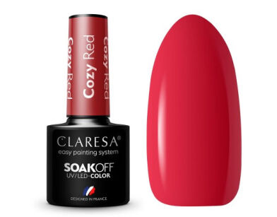 Claresa Lakier Hybrydowy Cozy Red 5 ml