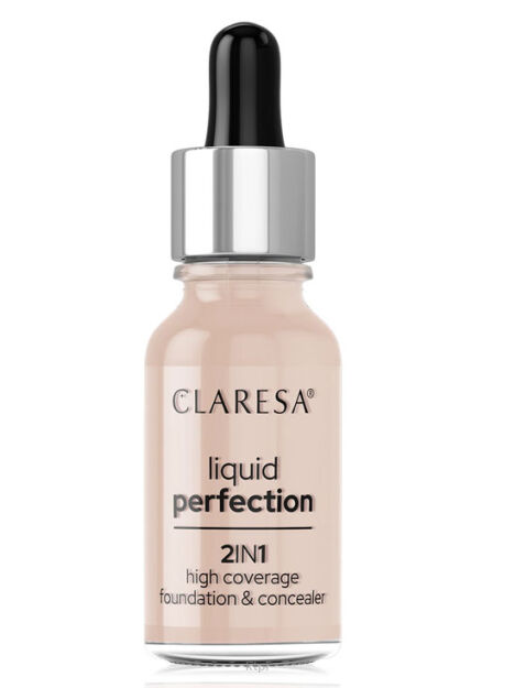 Claresa Liquid Perfection 2w1 Korektor Podkład 103