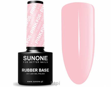 Sunone Baza kauczukowa Rubber Base Pink 06 5 g