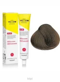 Yellow Professional Alfaparf  Color Permanent farba do włosów KOLOR 7 100 ml