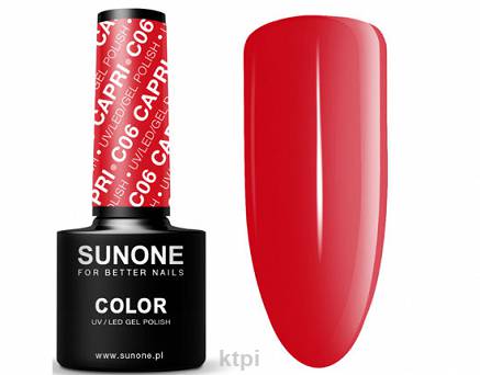 Sunone Lakier hybrydowy UV/LED C06 Capri 5 ml