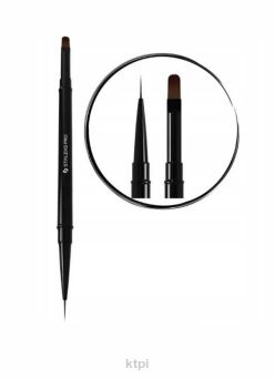 STALEKS Expert NBE-03/06 Pędzelek Dwustronny Do Żelu 11 mm i Liner 10 mm
