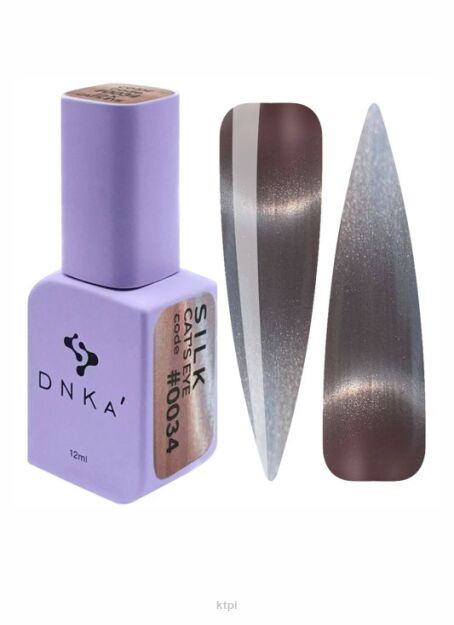 DNKa Lakier hybrydowy CAT`S EYE SILK #0034 12 ml