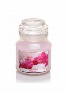 Bartek Candles Świeczka w słoiku Peony 130g