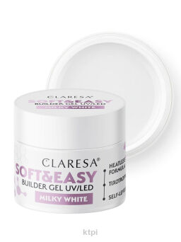 Claresa Soft Easy Żel Budujący Milky White 45 g