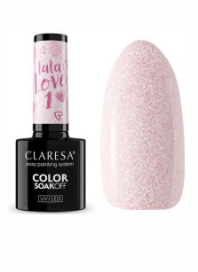 Claresa Lakier Hybrydowy 1 LA LA LOVE 5 ml