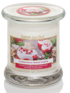 BARTEK CANDLES ŚWIECZKA ZAPACHOWA CHRISTMAS SWEETNESS 260g