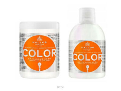 Kallos Zestaw Color Maska+Szampon 2 X 1000 ml