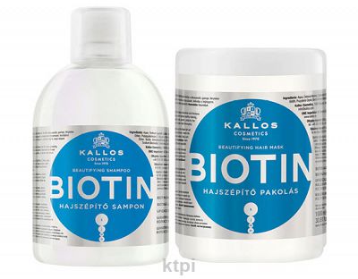 Kallos Zestaw Biotin Maska+Szampon 2 X 1000 ml