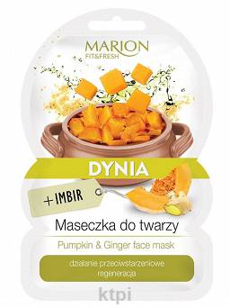 Marion Fit&Fresh Maseczka Dynia + Imbir 9 g