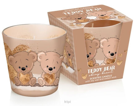 Bartek Świeczka Teddy Bear Shiny Heart 115g