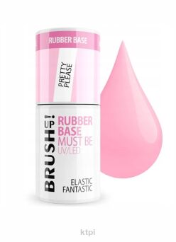 BRUSH UP! Baza hybrydowa Rubber Base Must Be Pretty Please 5g