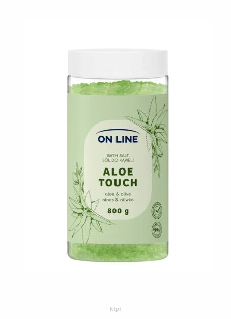 ON LINE Aloe Touch sól do kąpieli 800 g