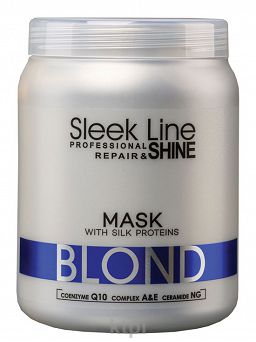 Stapiz Sleek Line Maska Do Włosów Blond 1000 ml