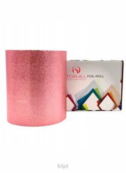 TOPHILL Folia fryzjerska ryflowana w rolce 127mm x 100m PINK