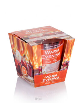 Bartek Candles Świeczka  Warm Evening Hot Tea 115g