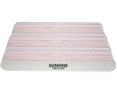 Sunone Pilnik biały prosty 180/240 100 sztuk