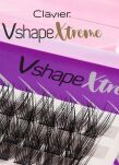 CLAVIER Kępki do rzęs Vshape Xtreme 16 mm - 2