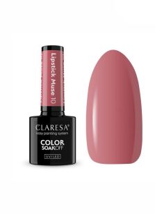 Lakier hybrydowy Claresa Lipstick Muse 10 głęboki chłodny róż 5g