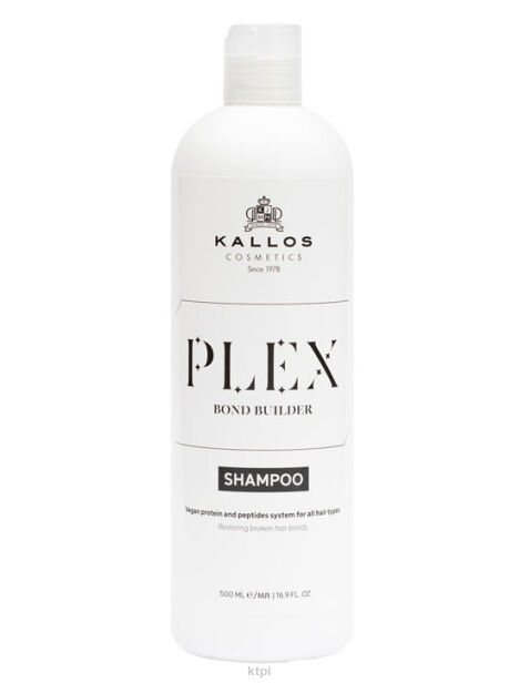 Kallos Plex Bond Szampon z białkiem roślinnym i peptydami 500 ml