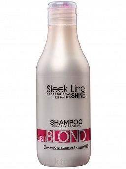Stapiz Sleek Line Szampon Jedwab Blush Blond 300ml