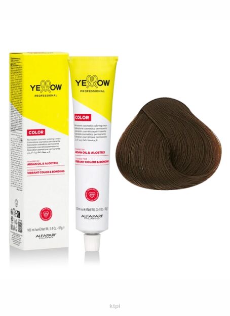 Yellow Professional Alfaparf  Color Permanent farba do włosów KOLOR 6.32 100 ml