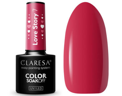 Claresa Lakier Hybrydowy 7 Love Story 5 ml