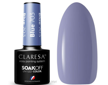 Claresa Lakier Hybrydowy 703 Blue 5 ml