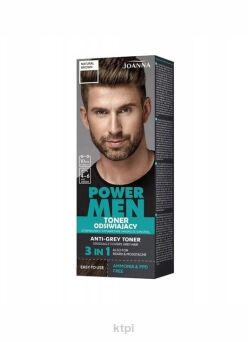 Joanna  Power Men toner odsiwiający Natural Brown 04