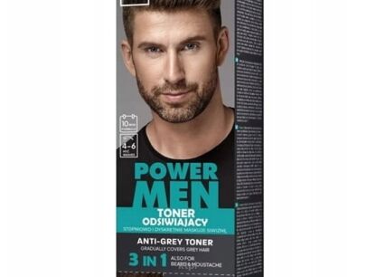 Joanna  Power Men toner odsiwiający Natural Brown 04