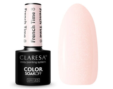 Claresa Lakier Hybrydowy 8 French Time 5 ml