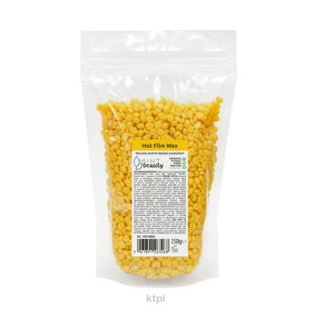 MINTbeauty Hot Film Wax wosk twardy do depilacji w granulach naturalny 250g