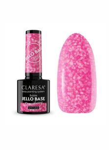 Claresa Rainbow Jello baza hybrydowa Bubble Strawberry  5 g