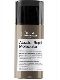 L'oreal Expert Absolut Repair Molecular Maska bez spłukiwania 100 ml
