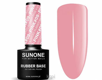 Sunone Baza kauczukowa Rubber Base Pink 09 5 g