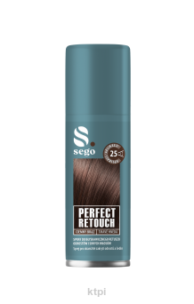 SEGO Perfect Retouch korektor koloru spray do odrostów ciemny brąz 75 ml