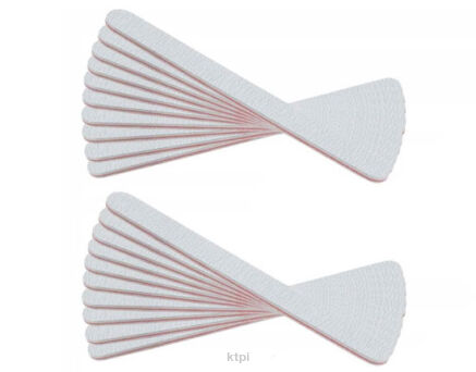 Pilnik do paznokci Prosty Zebra 180/240 50 sztuk