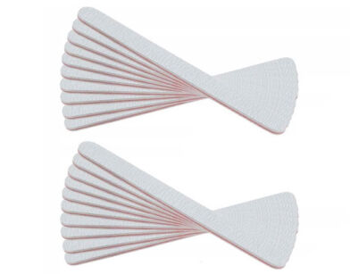 Pilnik do paznokci Prosty Zebra 180/240 50 sztuk