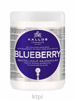 Kallos KJMN Maska Blueberry Czarna Jagoda 1000 ml