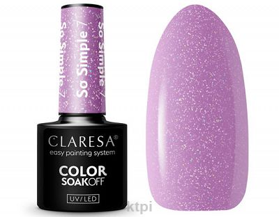 Claresa Lakier Hybrydowy 7 So Simple 5 ml